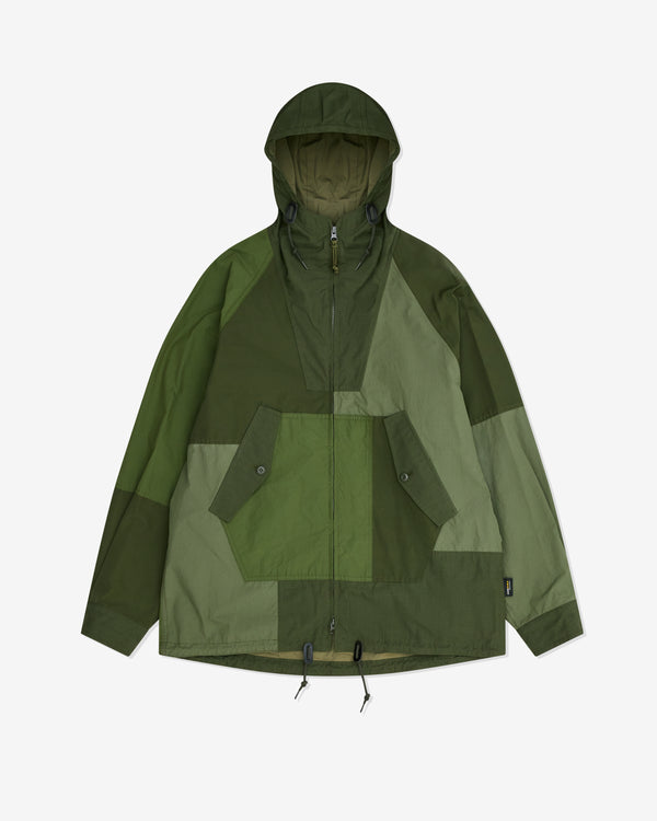 Comme des Garçons Homme - Men's Patchwork Parka - (Khaki Mix)