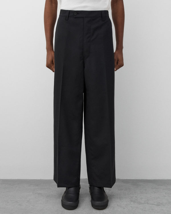 CDG Homme - Men's Pleated Trousers - (Black)