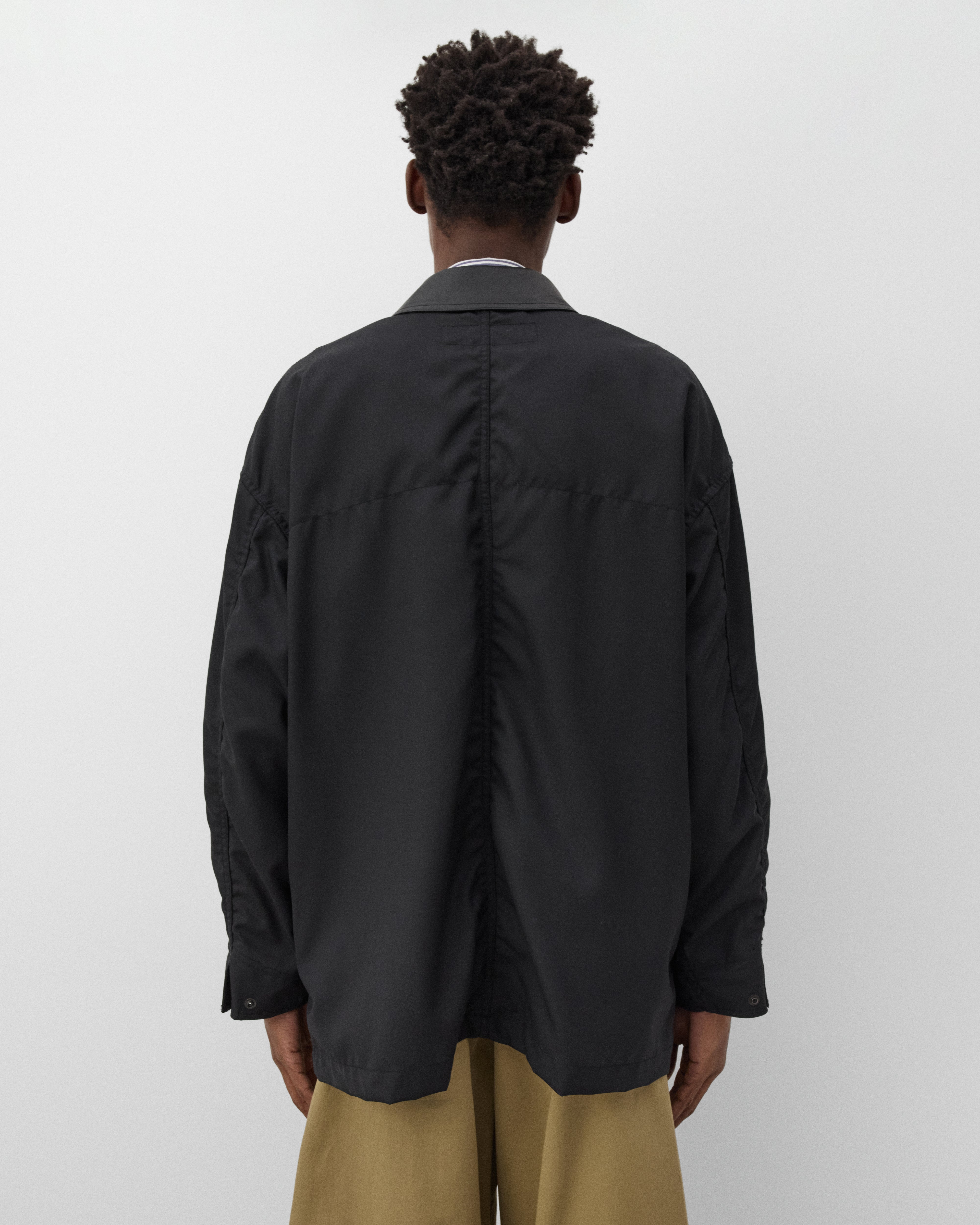 CDG Homme: Men's Chore Jacket (Black) | DSMNY E-SHOP