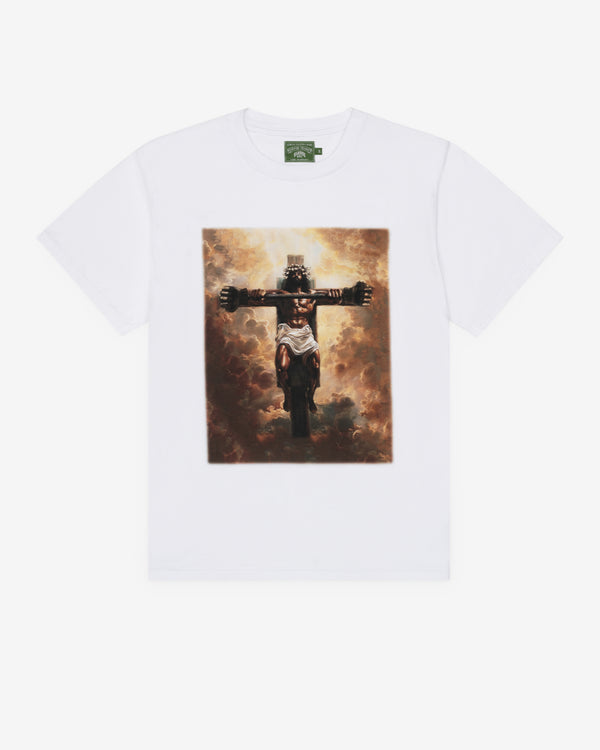 Denim Tears - Hardies Men's Buff Jesus T-Shirt - (White)