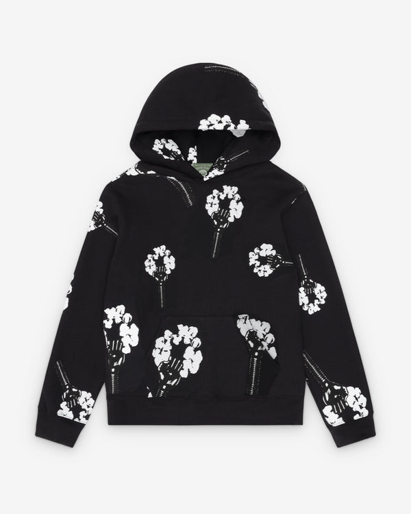 Denim Tears - Hardies Men's Wreath Fist Hoodie - (Black)