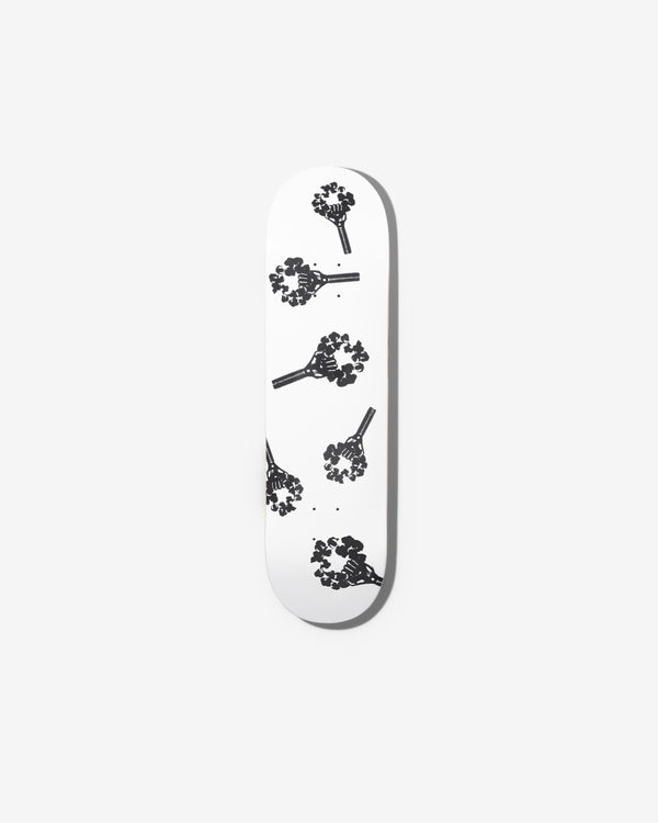 Denim Tears - Hardies Skateboard - (White)