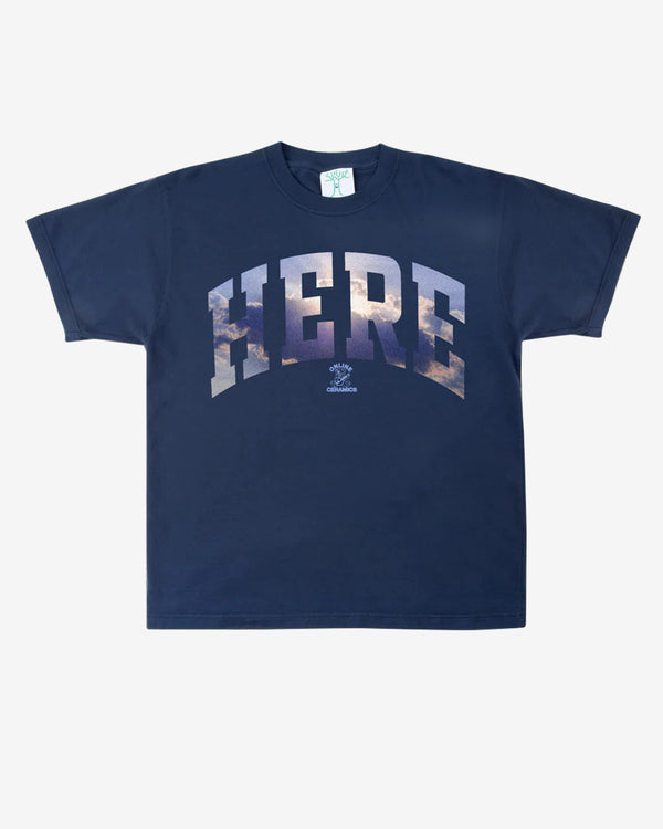 Online Ceramics - Men's Here Sky T-Shirt - (Navy)