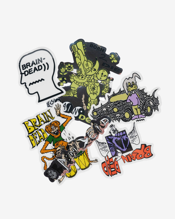Brain Dead - Holiday Sticker Pack - (Multi)