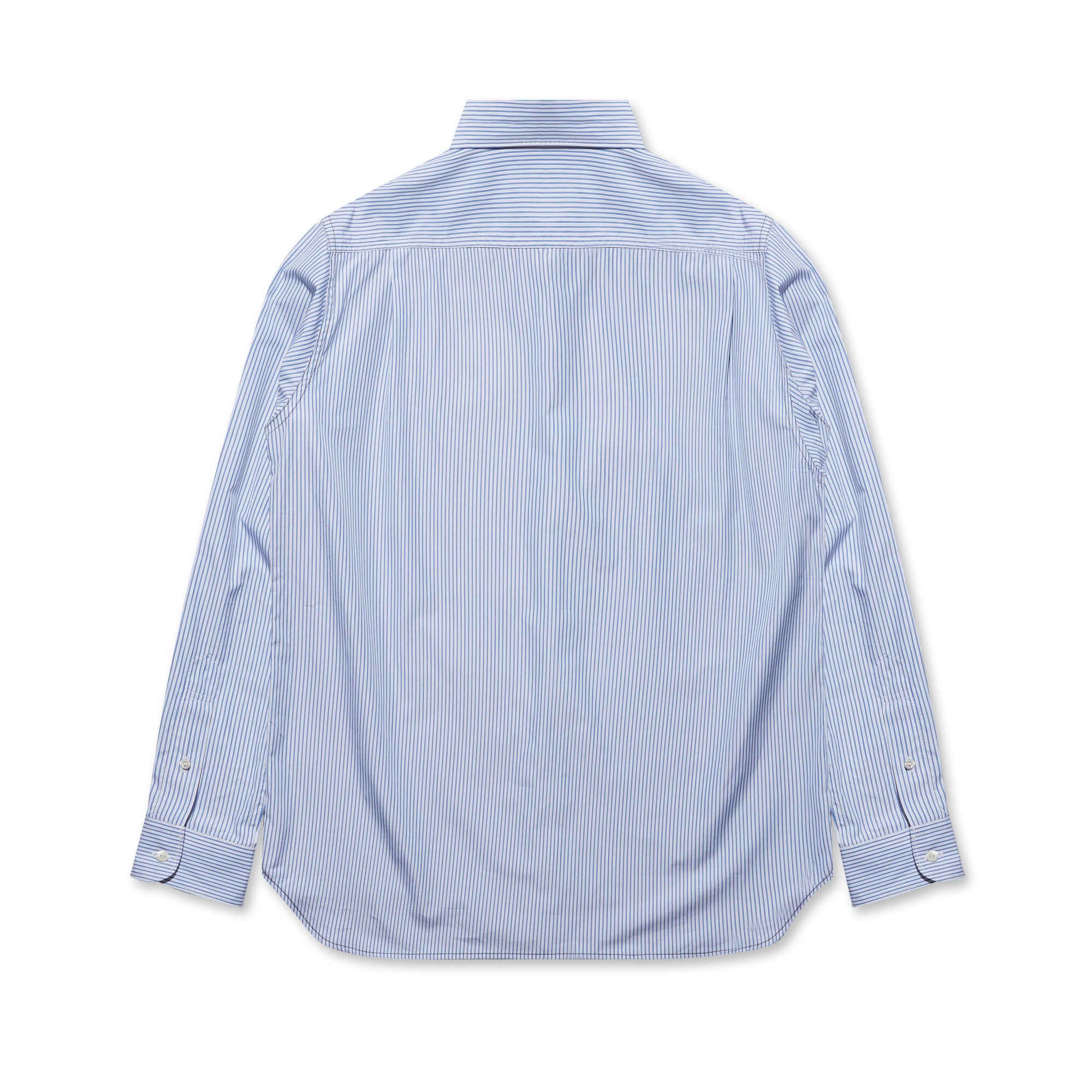 Comme des Garçons Homme - Men's Multi Fabric Shirt - (Khaki/Blue) view 5