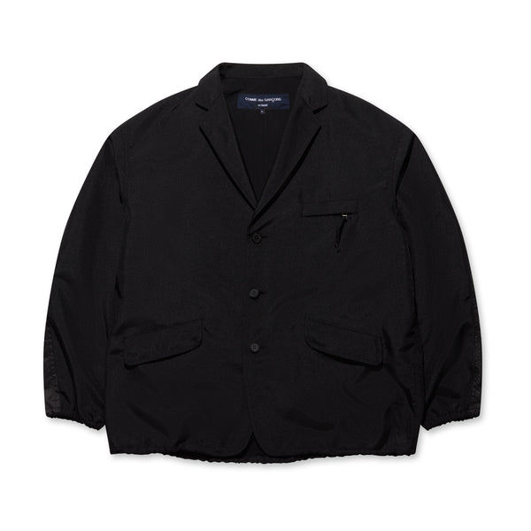 Comme des Garçons Homme -  Men's Polyester Relaxed Jacket - (Black)