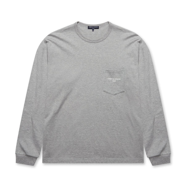 Comme des Garçons Homme - Men's Longsleeve T-Shirt - (Grey)