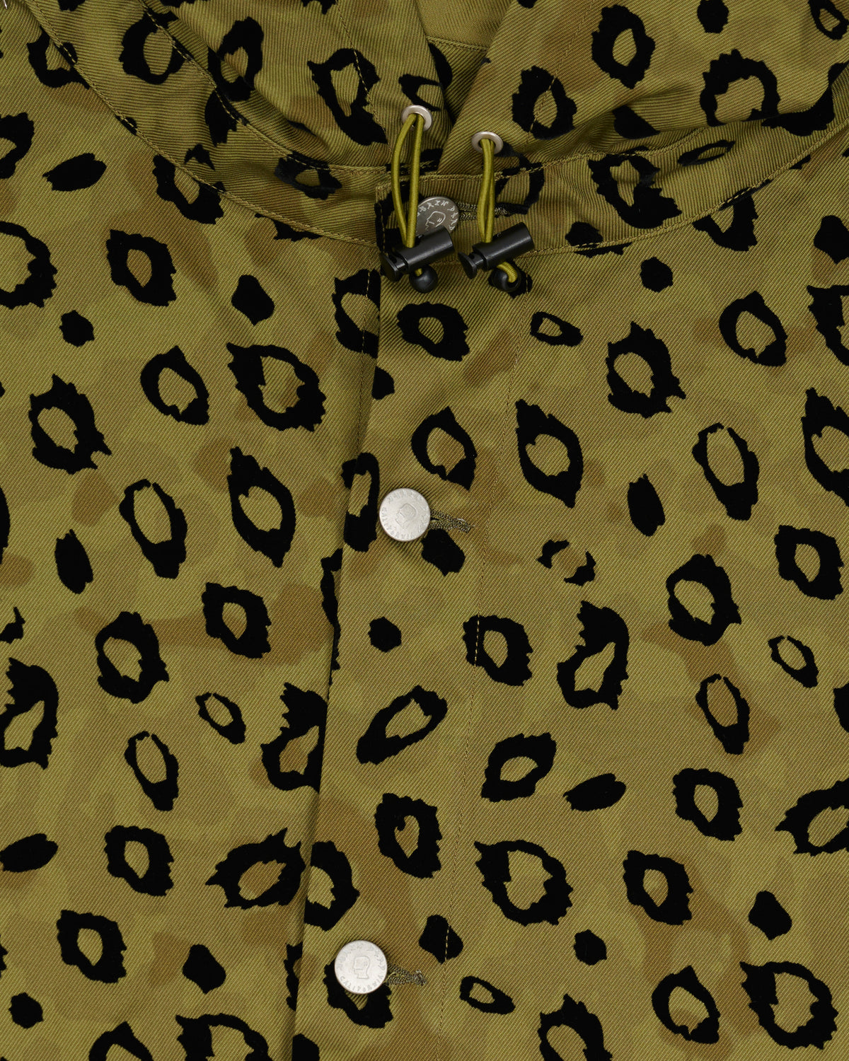 Brain Dead - Hooded Chore Coat - (Leopard Camo) view 3, Click to Zoom in