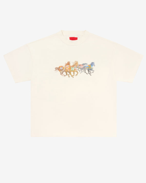 Fugazi - Men's Horsepower Tee - (White)