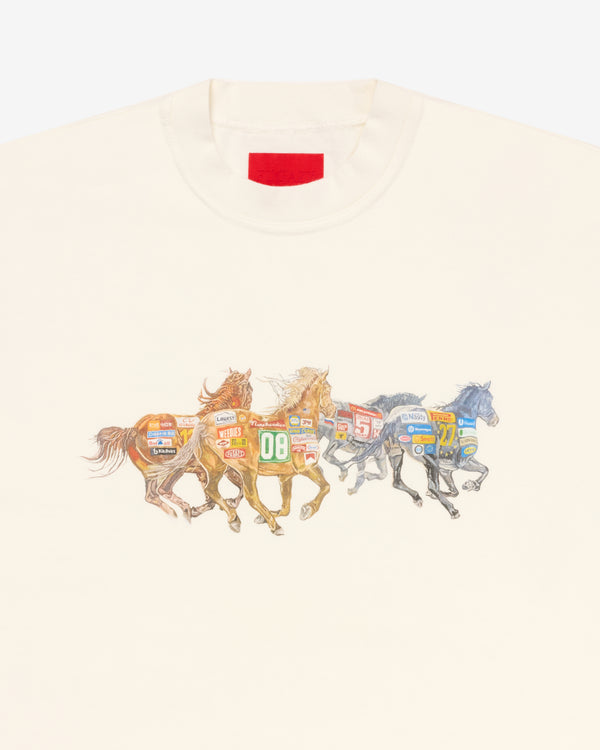 Fugazi - Men's Horsepower Tee - (White)