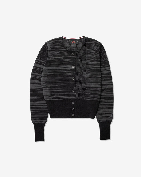 Nike x Téla - Air Jordan Women's Knitwear Cardigan - (Smoke Grey/Black)