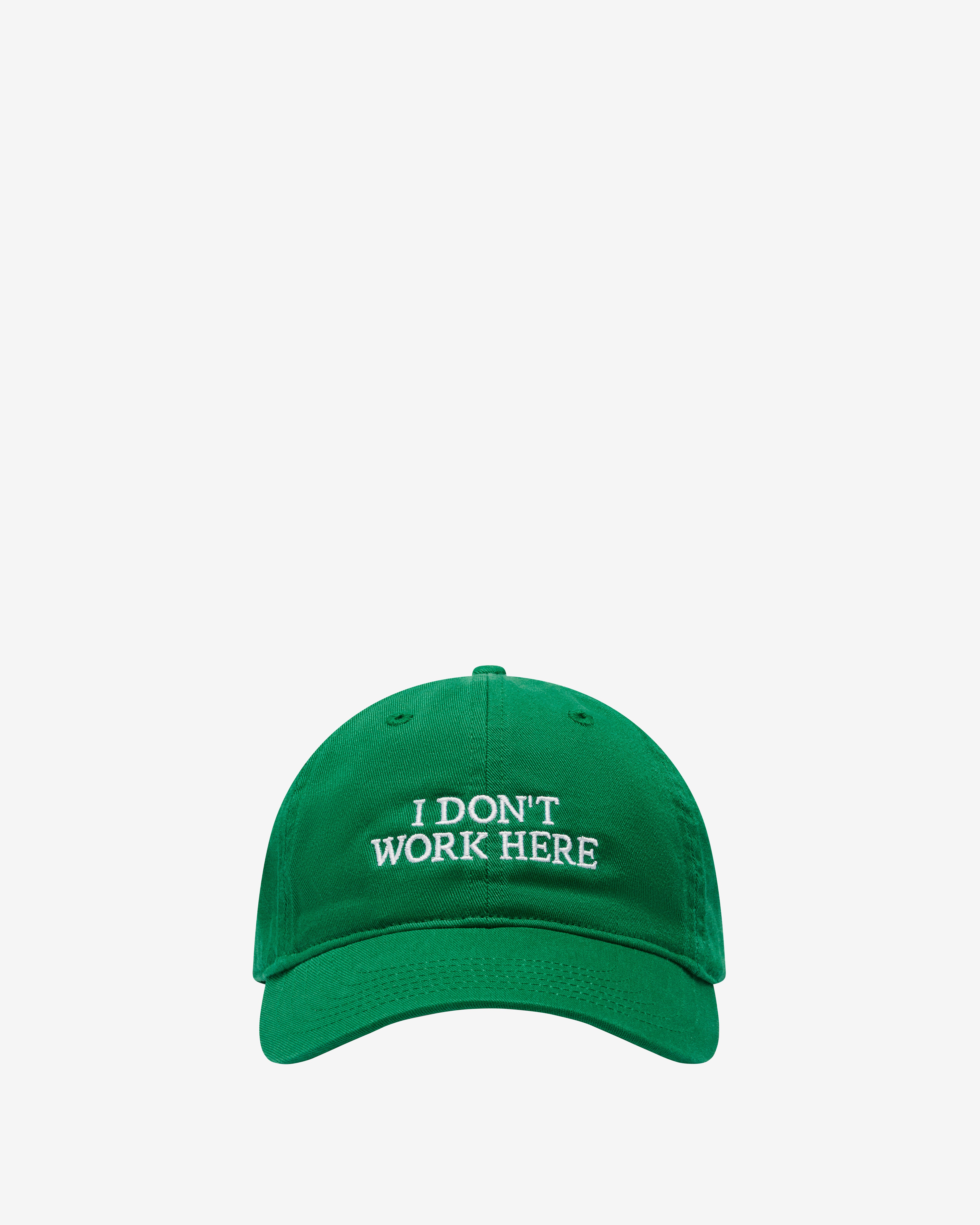 Idea: Sorry I Don't Work Here Hat (Green) | DSMNY E-SHOP