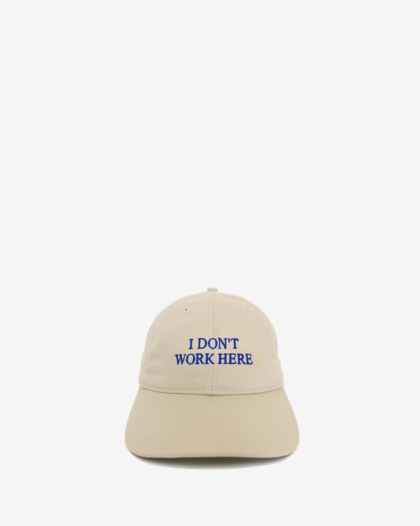 Idea - Sorry I Don't Work Here Hat - (Beige)