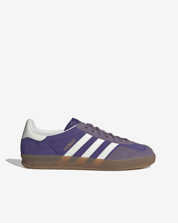 Adidas - Gazelle Indoor Sneakers - (Purple/White)