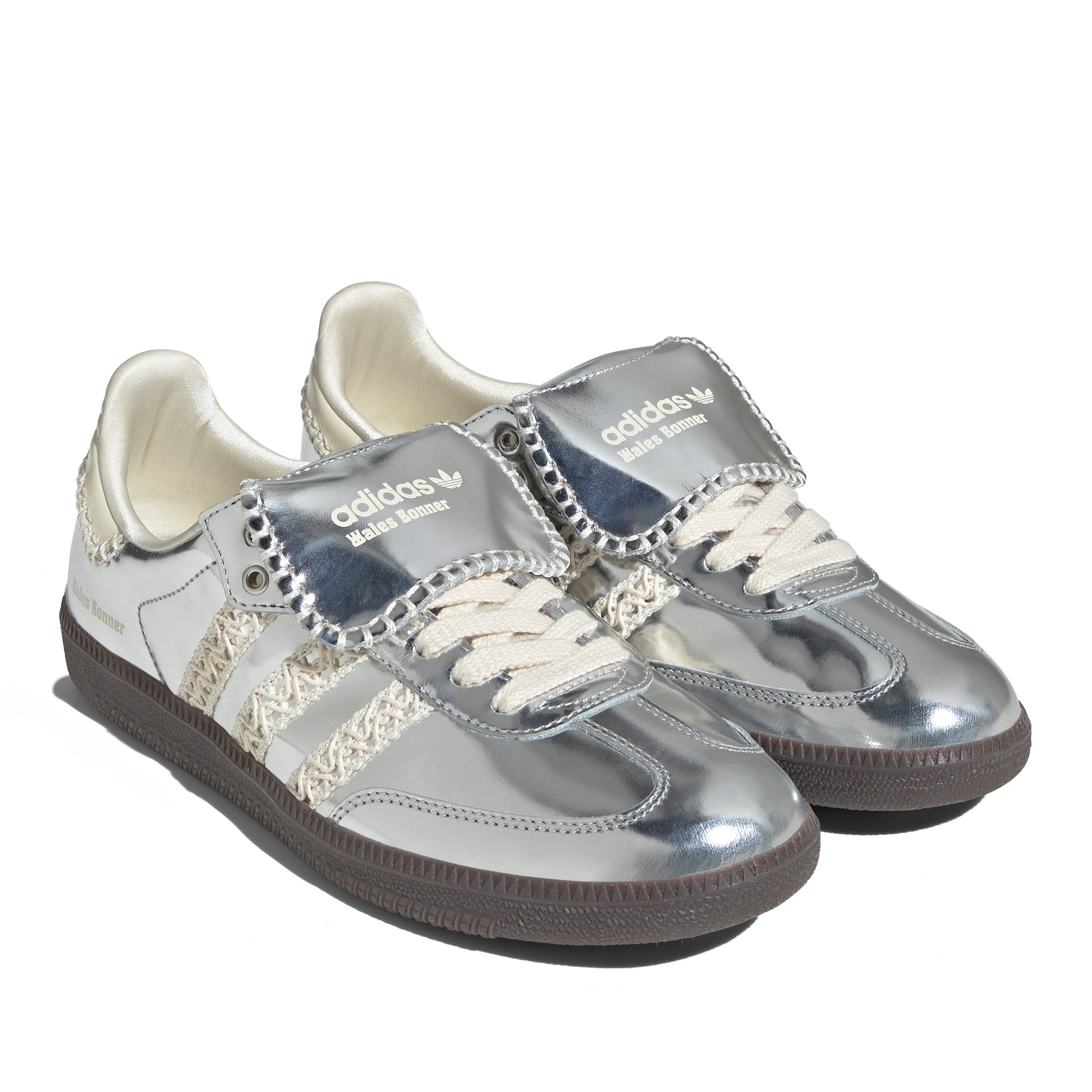 adidas - Wales Bonner Samba Shoes - (Silver)