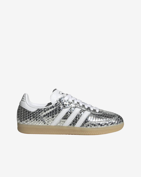 Adidas - Women's Samb OG Sneakers - (Silver/White/Gum)