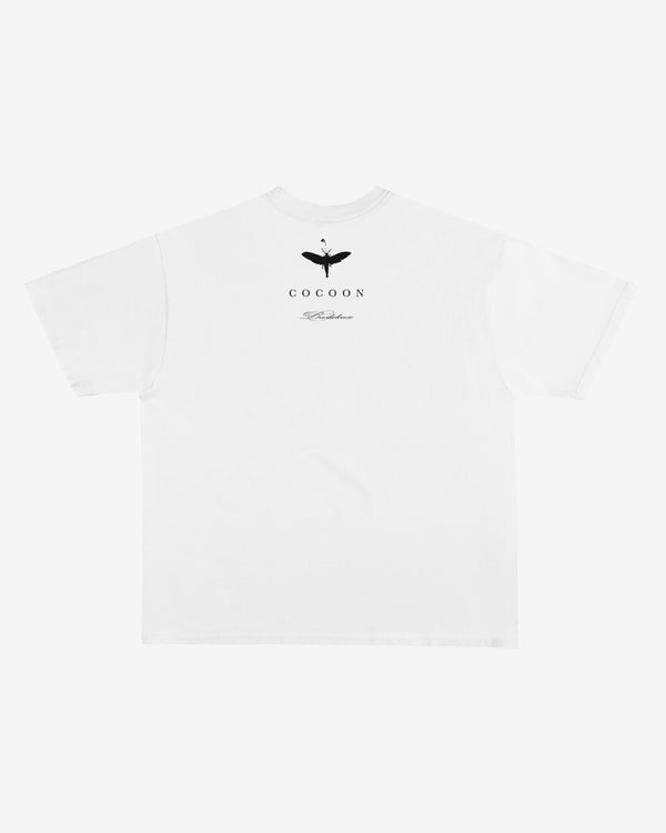 BASKETCASE - Men's Cocoon Tee - (White)