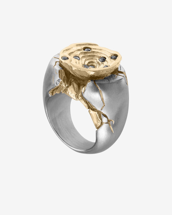 Joule Project - Diamond Mine Ring - (Silver/Gold)
