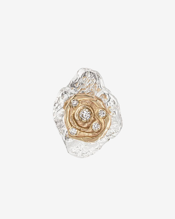 Joule Project - Rock Mine Earring - (Silver/Gold)