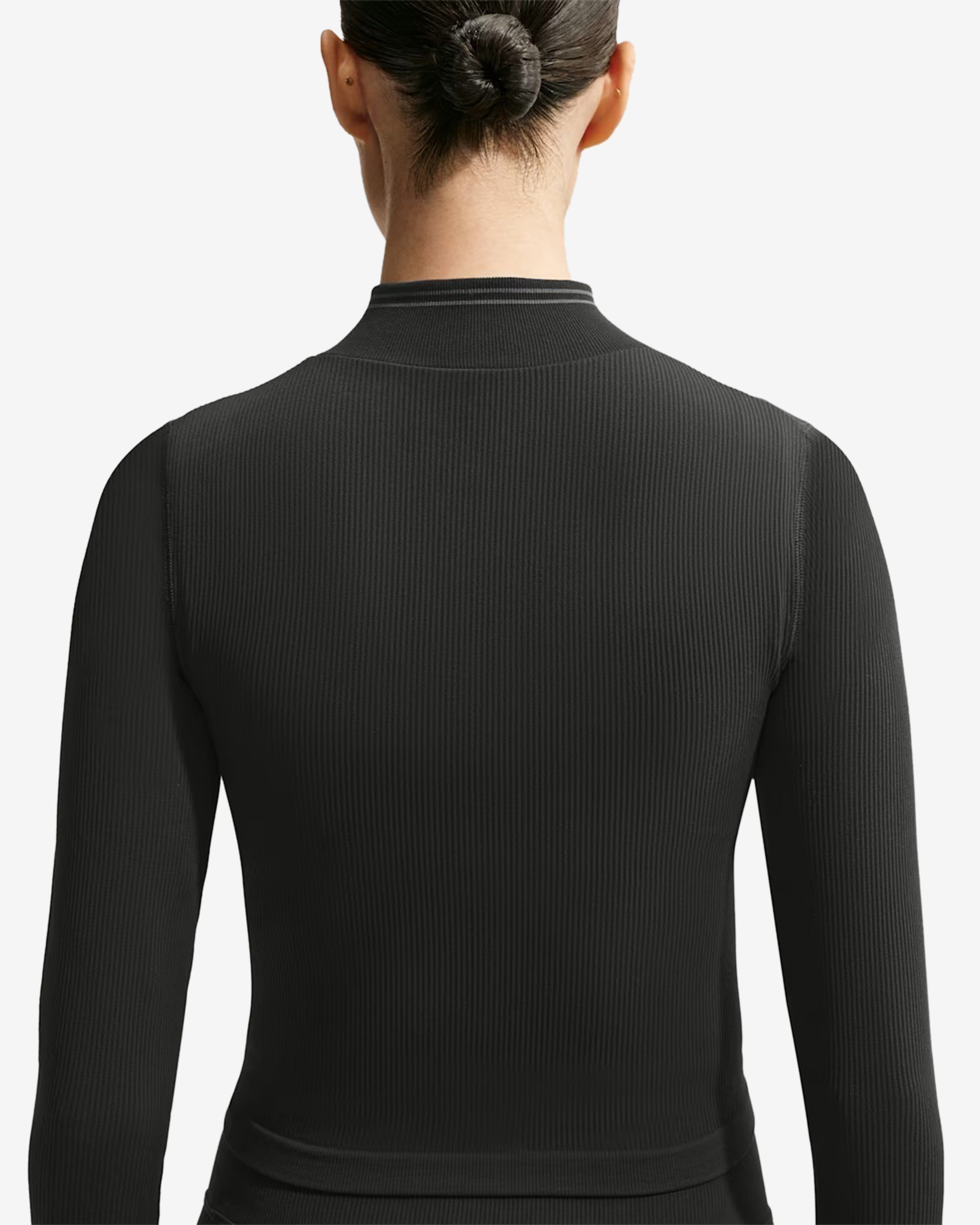 NikeSKIMS: Women's Ribbed Seamless Cropped Full-Zip Jacket