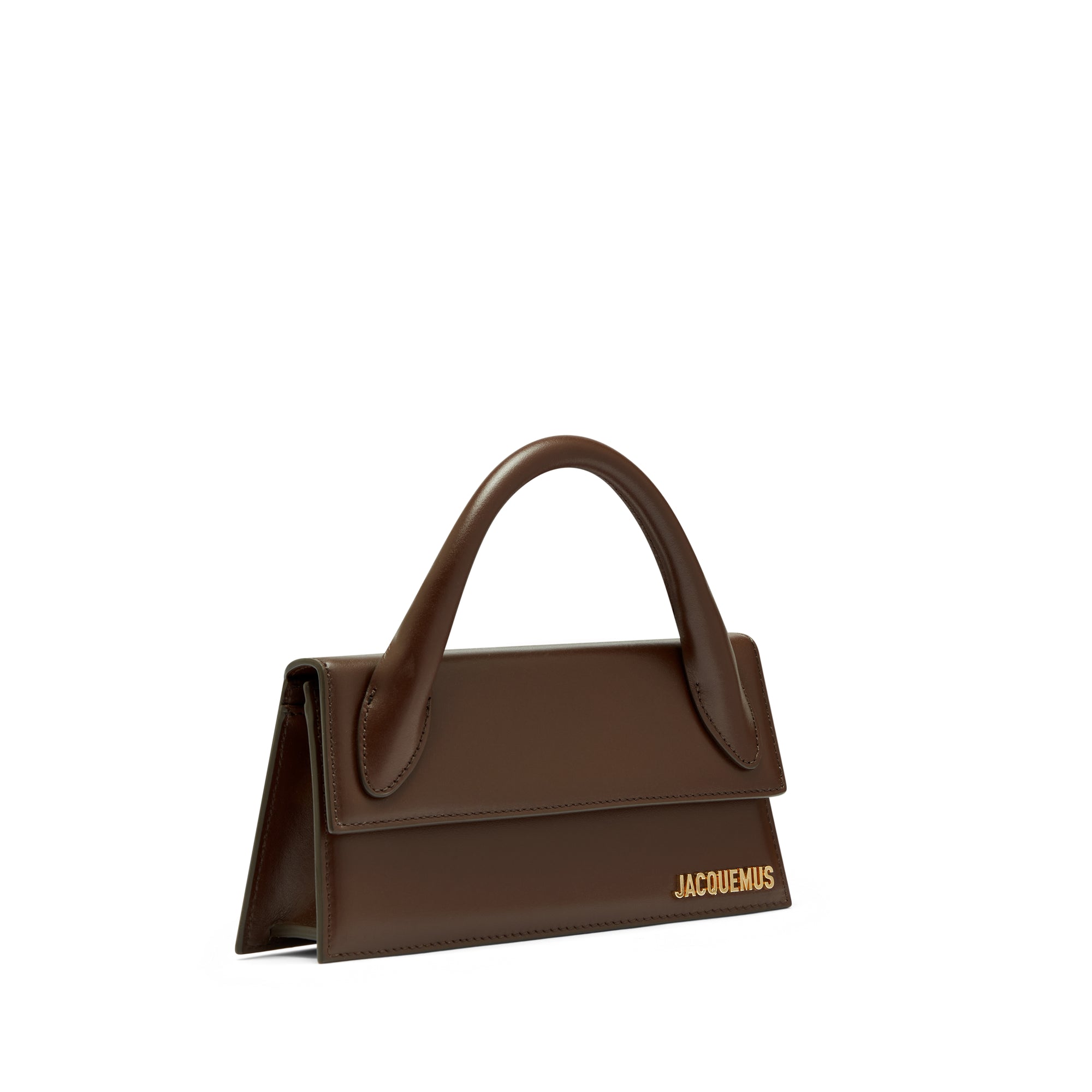 Jacquemus - Women’s Le Chiquito Long Top Handle Bag - (Midnight Brown) view 2