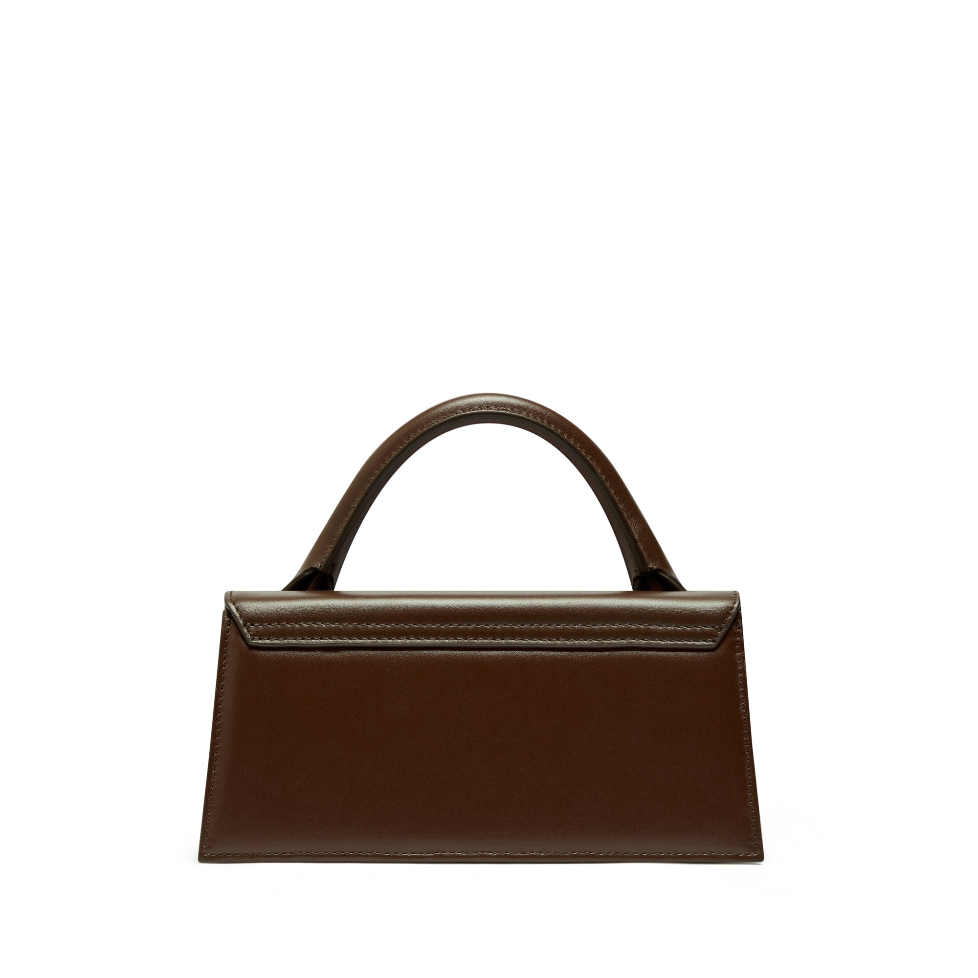 Jacquemus - Women’s Le Chiquito Long Top Handle Bag - (Midnight Brown) view 3