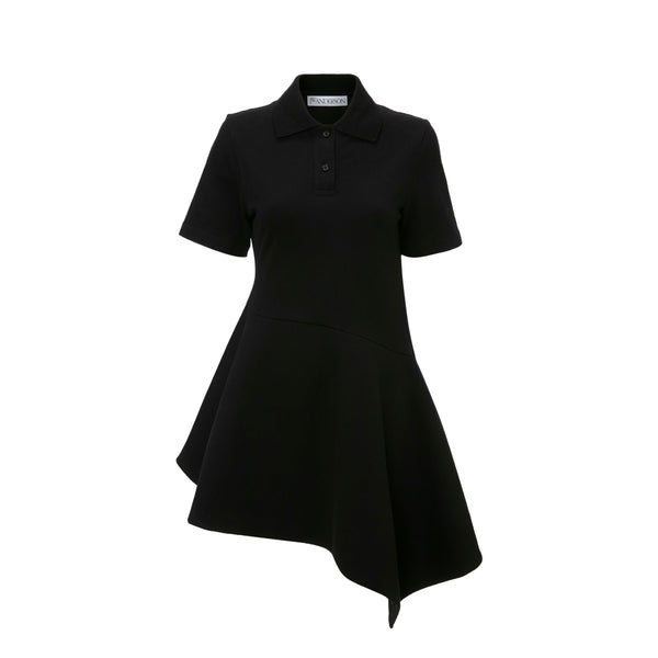 JW Anderson - Women's Asymmetric Polo Dress - (Black)