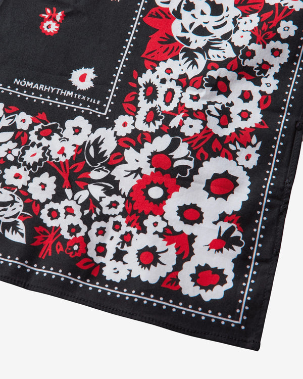 Jordan X Nòmarhythm - Textile Bandana - (Black/White/University Red)