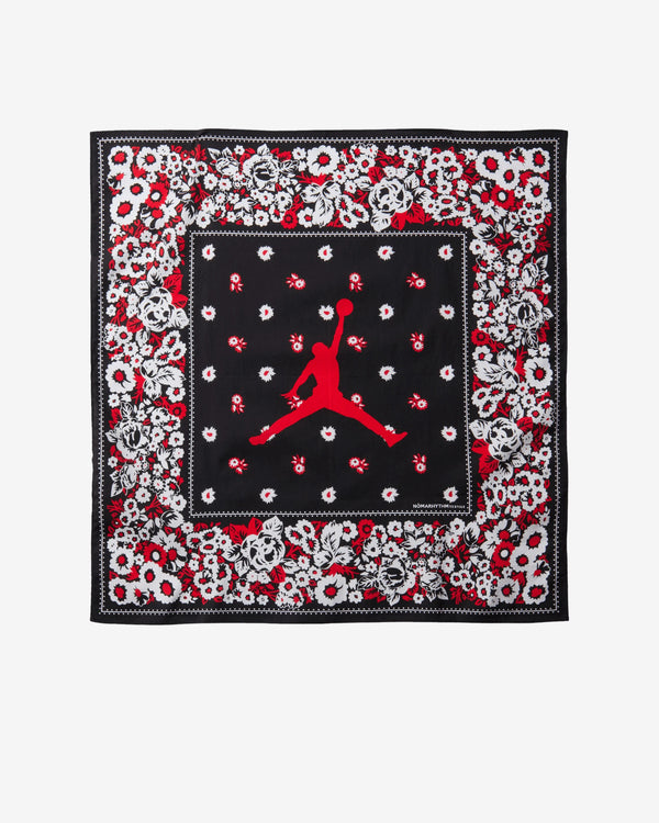Jordan X Nòmarhythm - Textile Bandana - (Black/White/University Red)