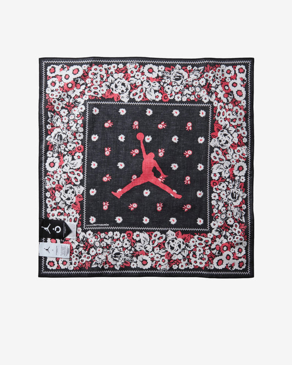 Jordan X Nòmarhythm - Textile Bandana - (Black/White/University Red)