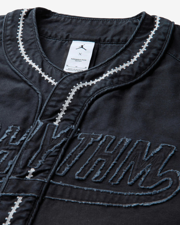 Jordan X Nòmarhythm - Textile Twisted Jersey Shirt - (Black)