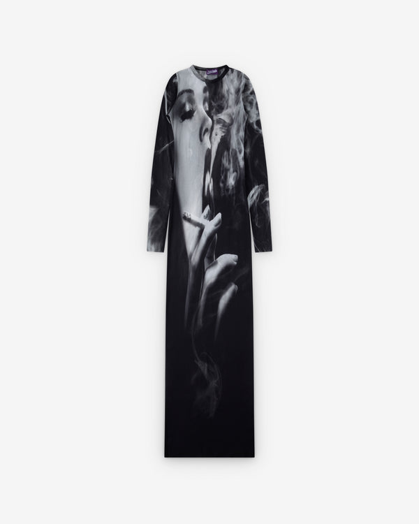 Jean Paul Gaultier - Women's Mesh Dress - (Black/Grey)