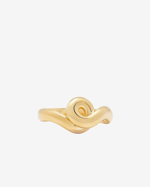 Bea Bongiasca - Women's Jumbo Wave Ring - (Yellow Gold)