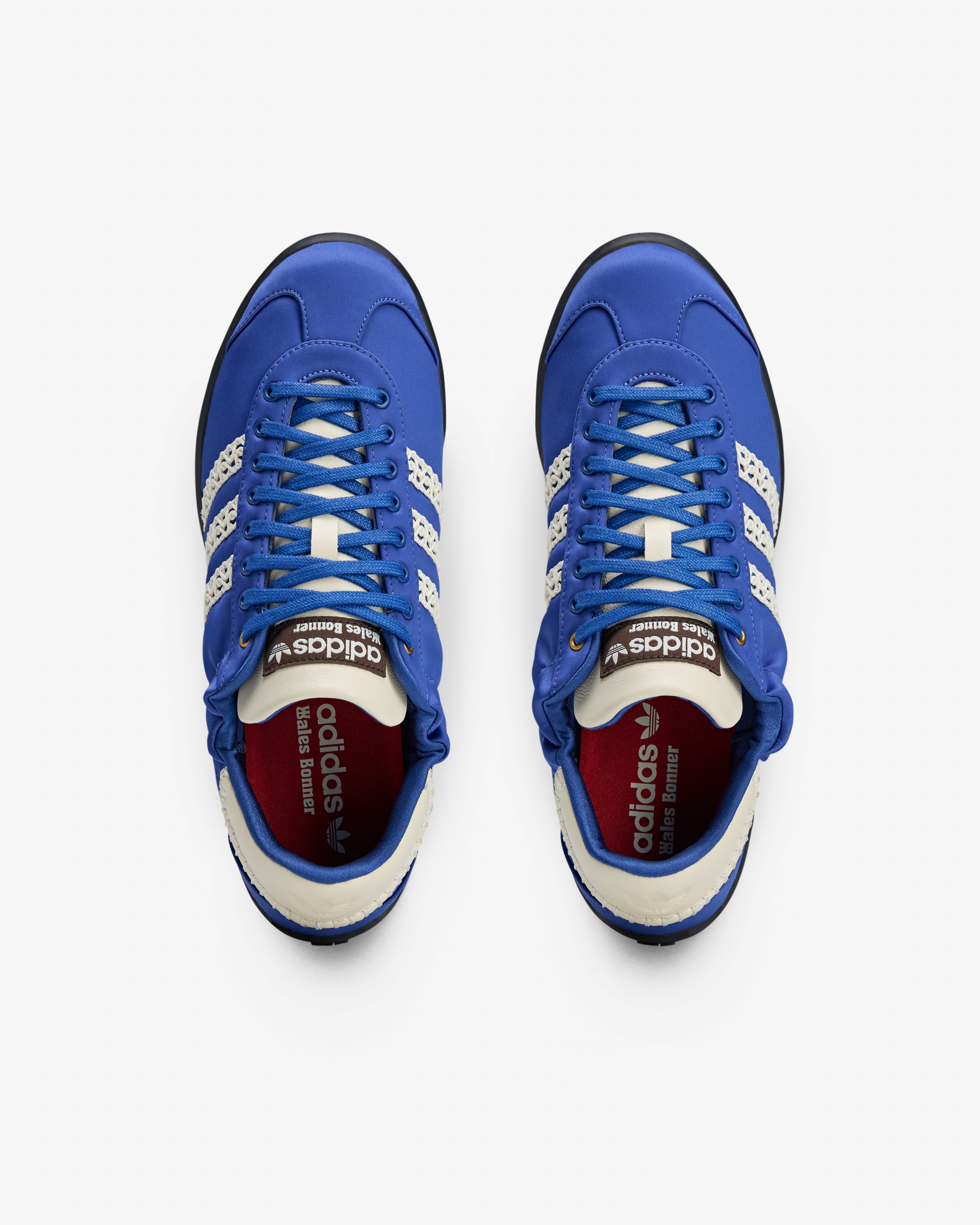 Adidas: Wales Bonner Karintha Lo Satin Sneakers (Supcol) | DSMNY E