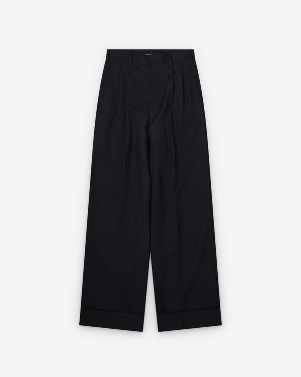 Junya Watanabe - Women's Pin Stripe Suit Trousers - (Black/White)
