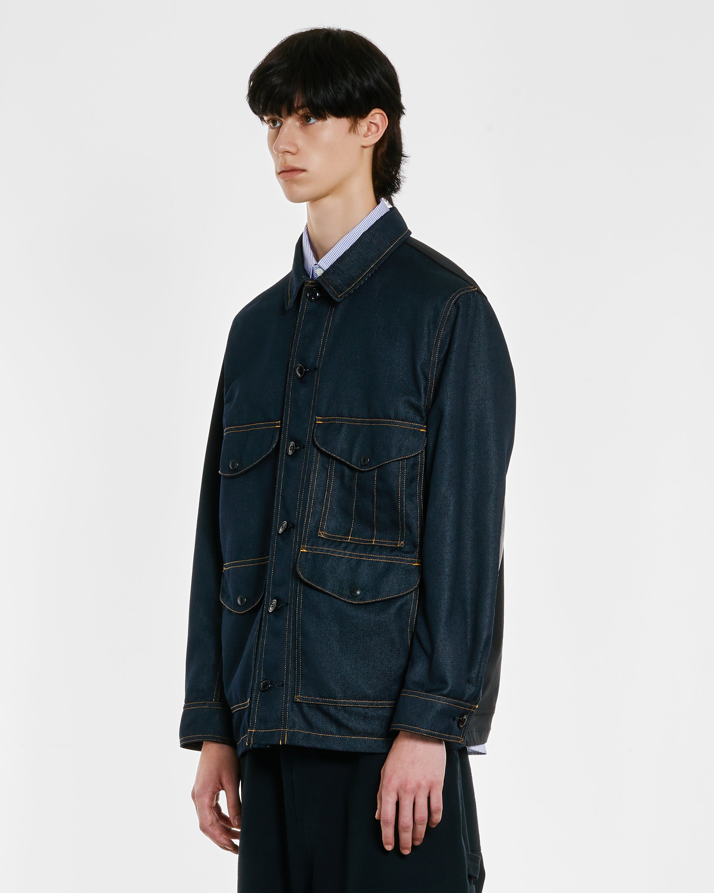 Junya Watanabe MAN: Filson Workwear Jacket (Navy) | DSMNY E-SHOP