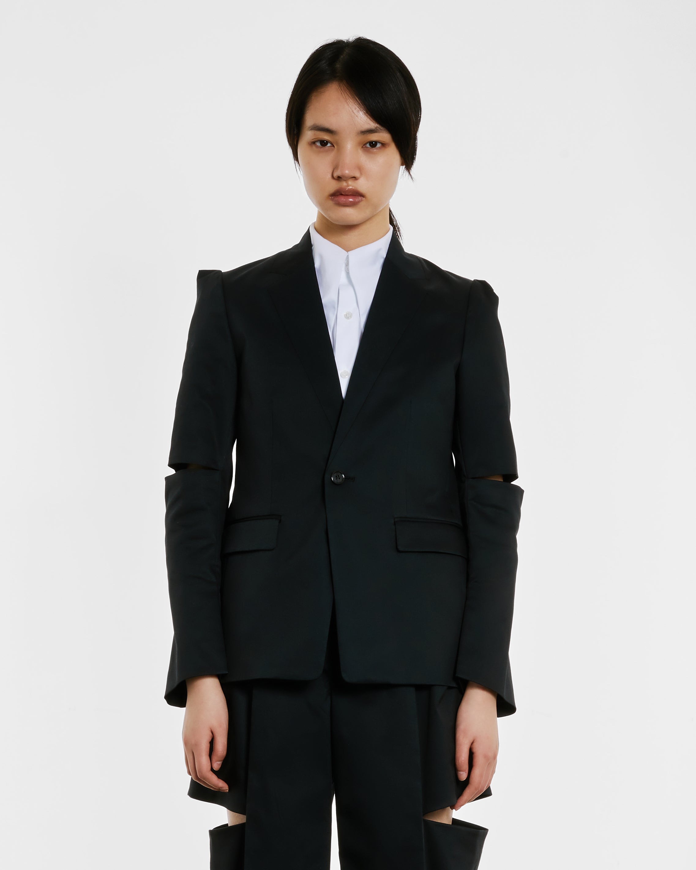 Noir Kei Ninomiya - Women's Cut-Out Jacket - (Black)