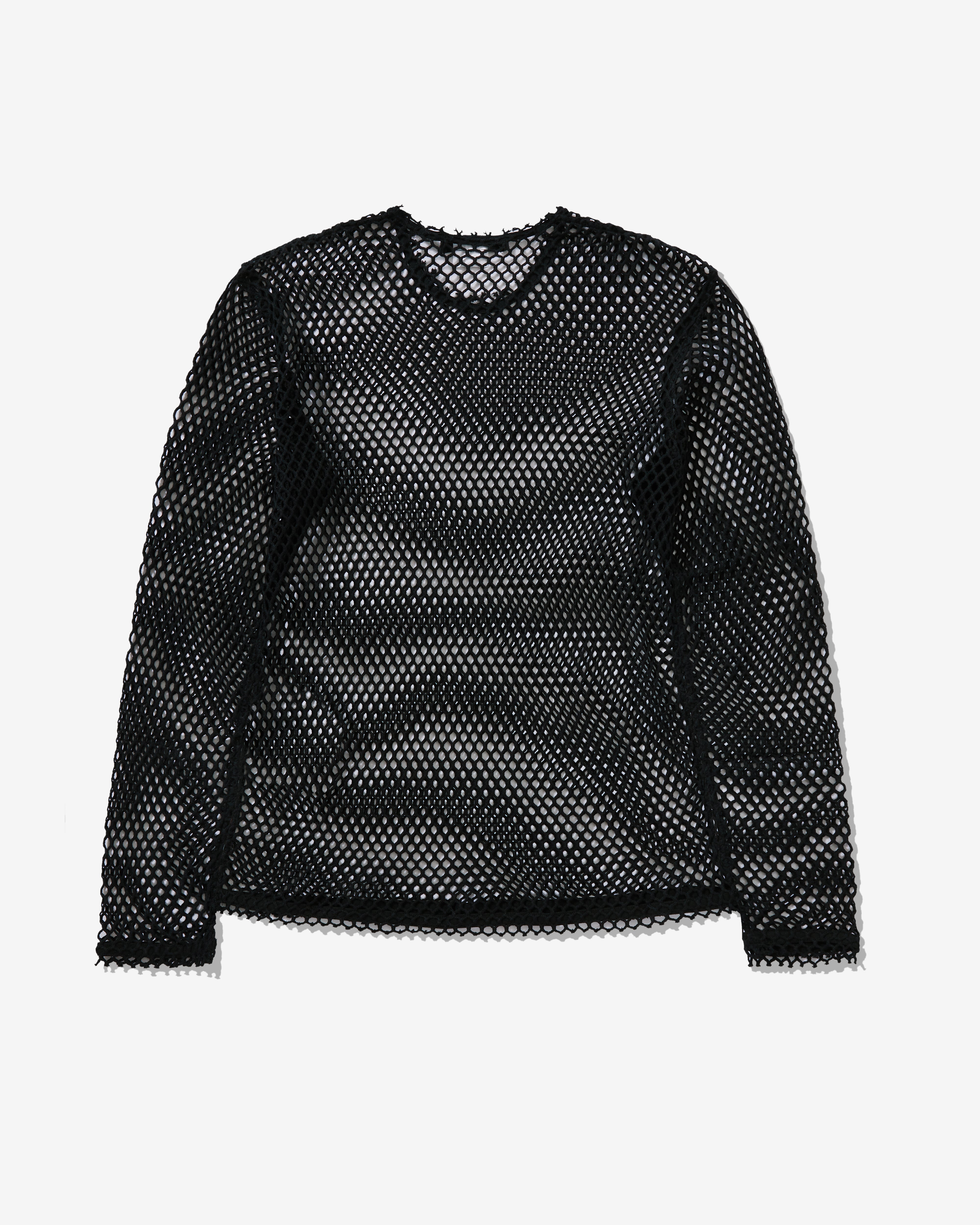 Junya Watanabe - Women's Mesh Long Sleeve Top - (Black)