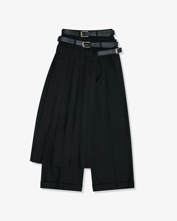 Junya Watanabe - Women's Belted Skirt Trousers - (Black)