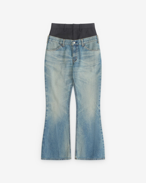 Junya Watanabe - Women's Double Waistband Jeans - (Stone Wash)