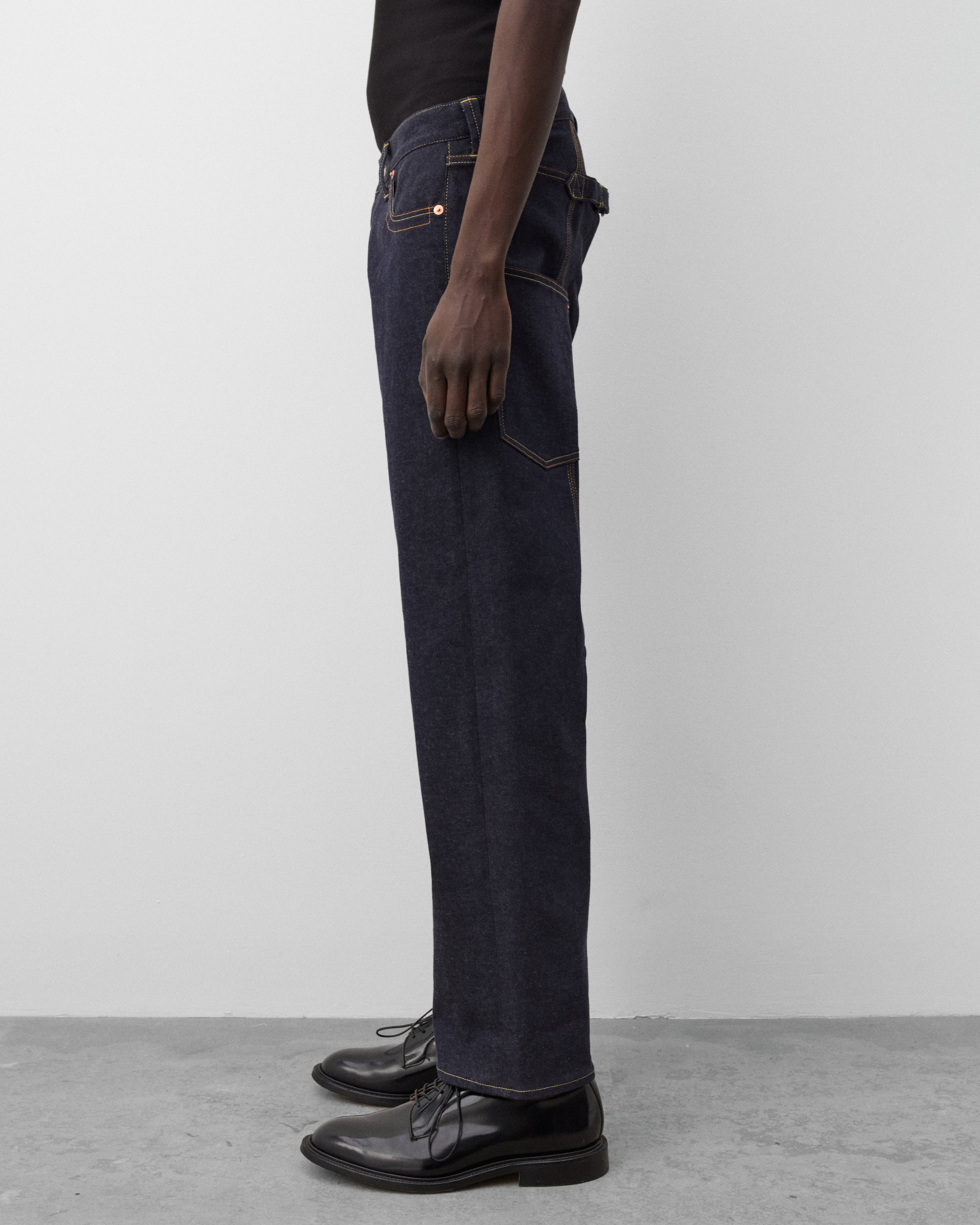 Junya Watanabe Man: Men's Straight Leg Jeans (Indigo) | DSMNY E-SHOP