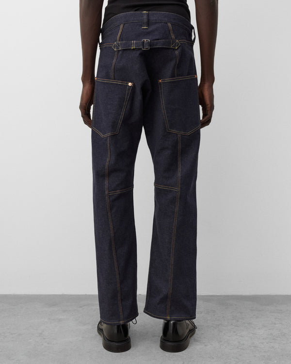 Junya Watanabe Man - Men's Straight Leg Jeans - (Indigo)
