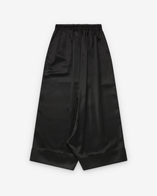 Junya Watanabe - Women's Wide Leg Cuffed Trousers - (Black)
