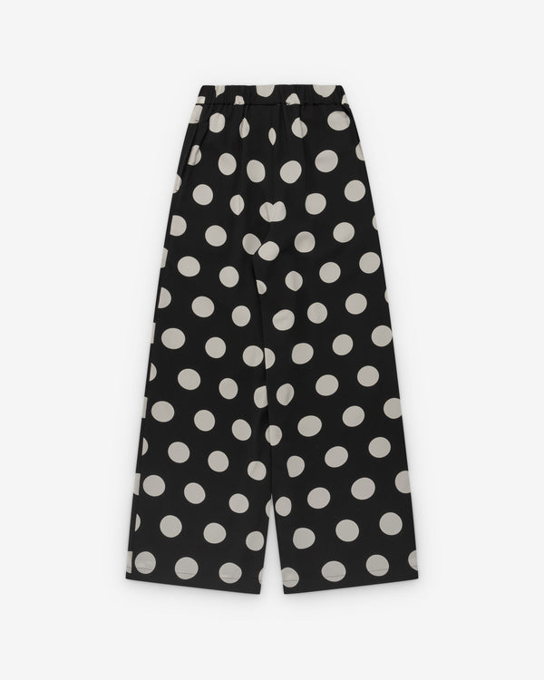Junya Watanabe - Women's Polka Dot Trousers - (Black/White)