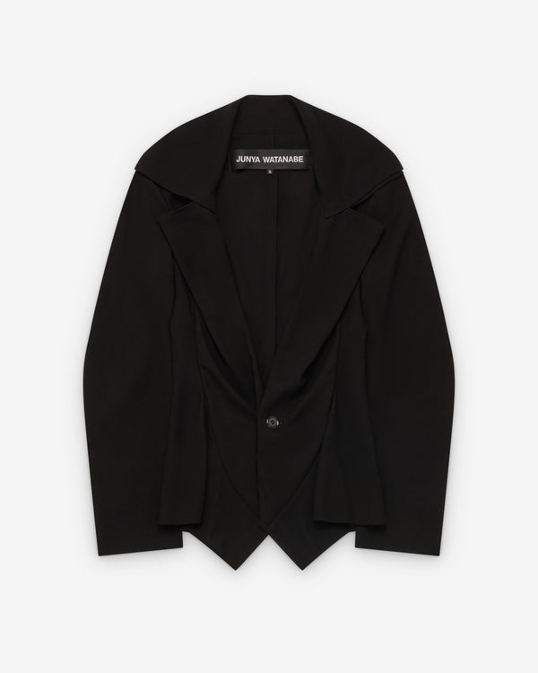 Junya Watanabe - Women's Lightweight Georgette Blazer - (Black)