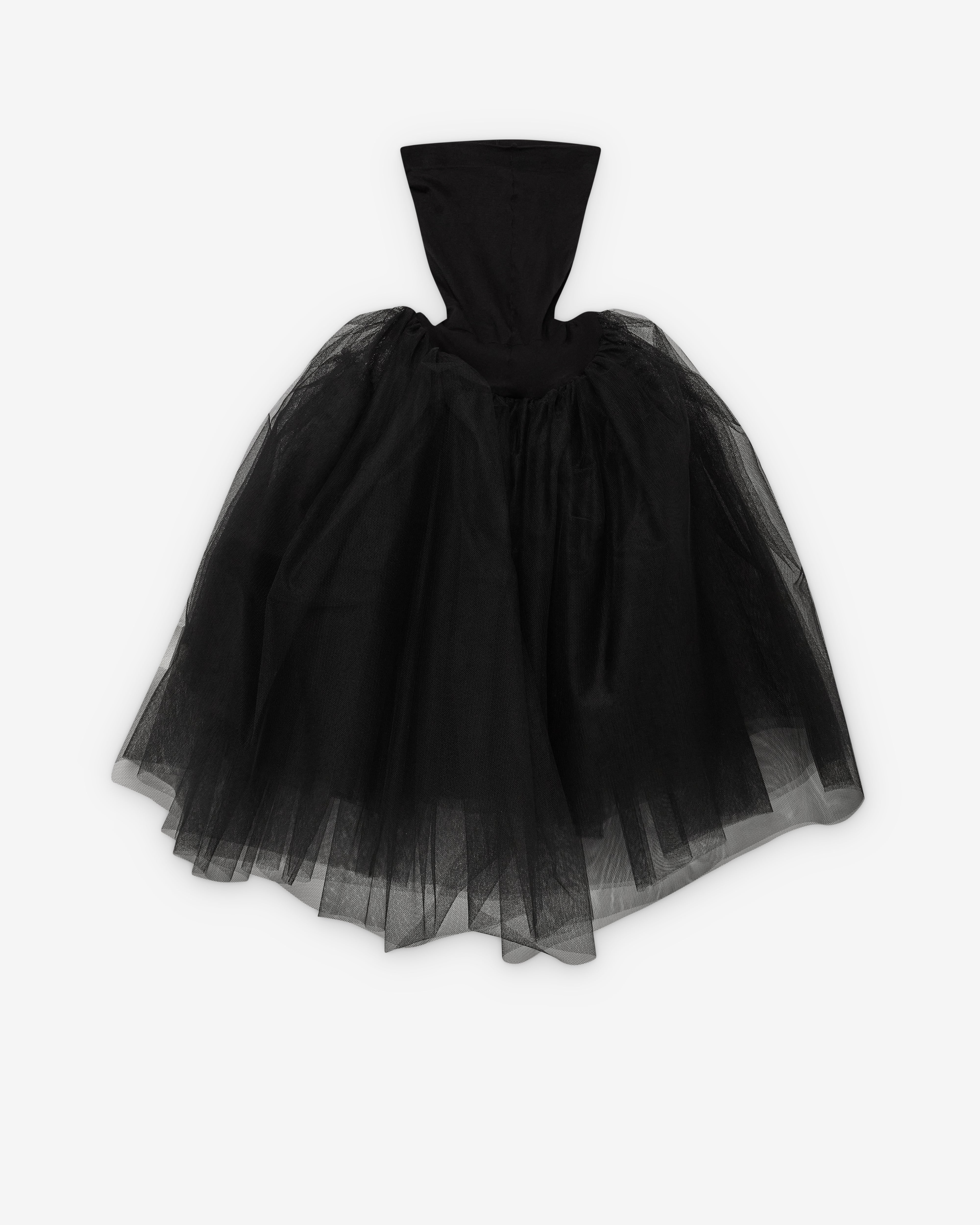 Junya Watanabe: Women's Tulle Bubble Skirt (Black) | DSMNY E-SHOP