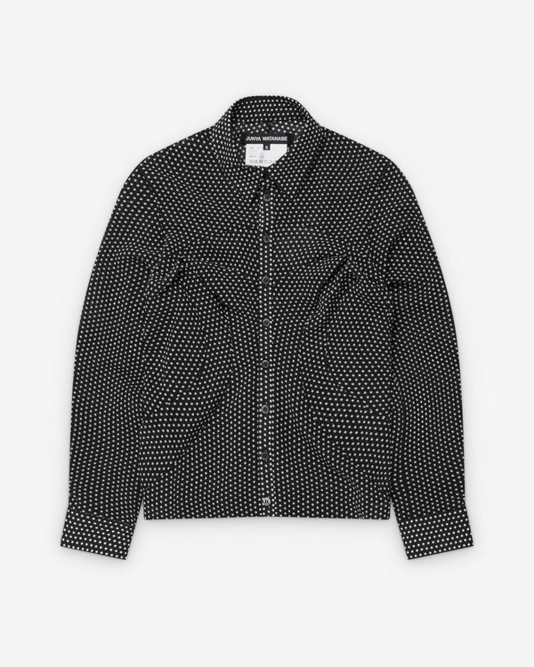 Junya Watanabe - Women's Polka Dot Sheer Shirt - (Black/White)