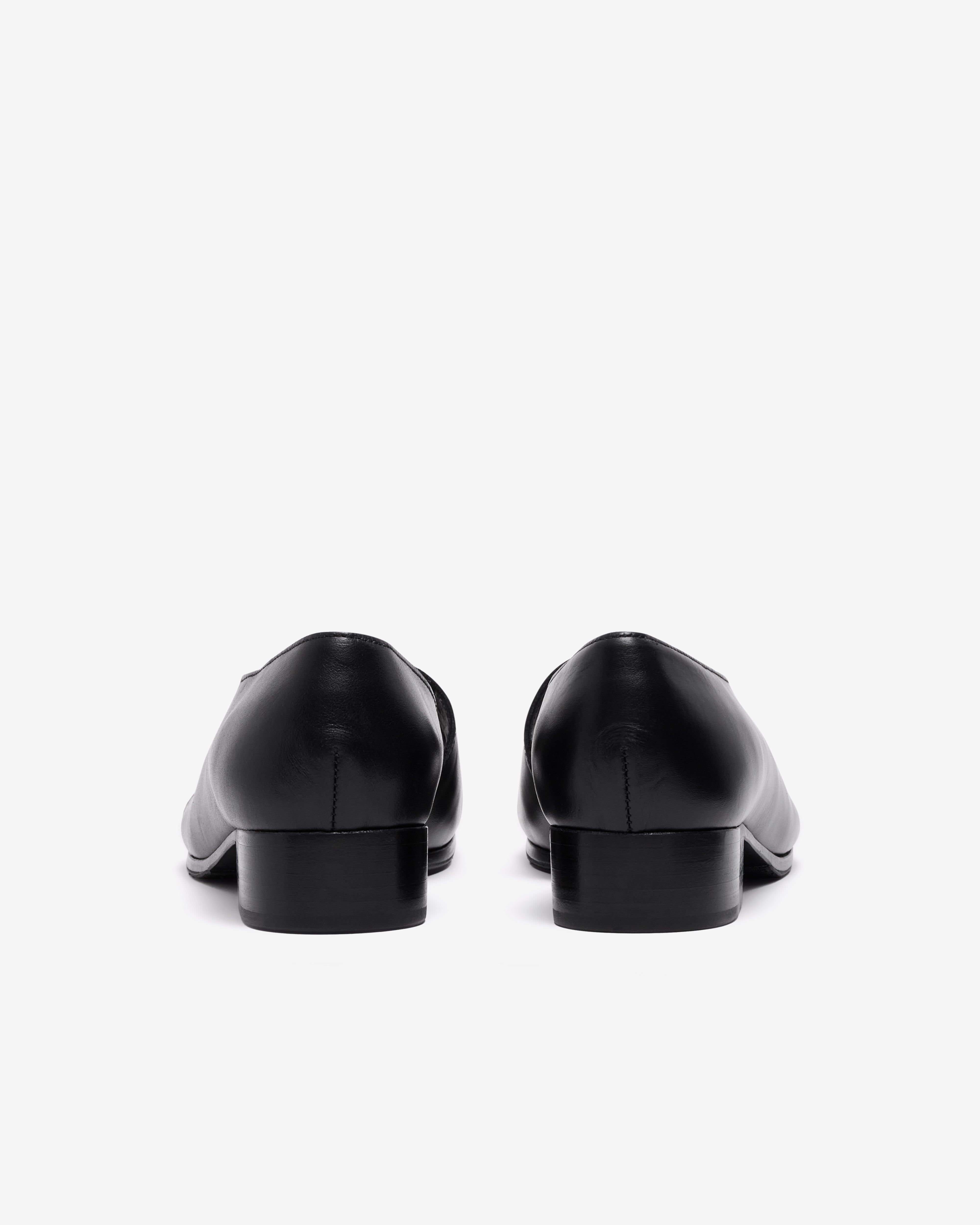 Junya Watanabe: Women's Square Open Toe Sandal (Black) | DSMNY E-SHOP
