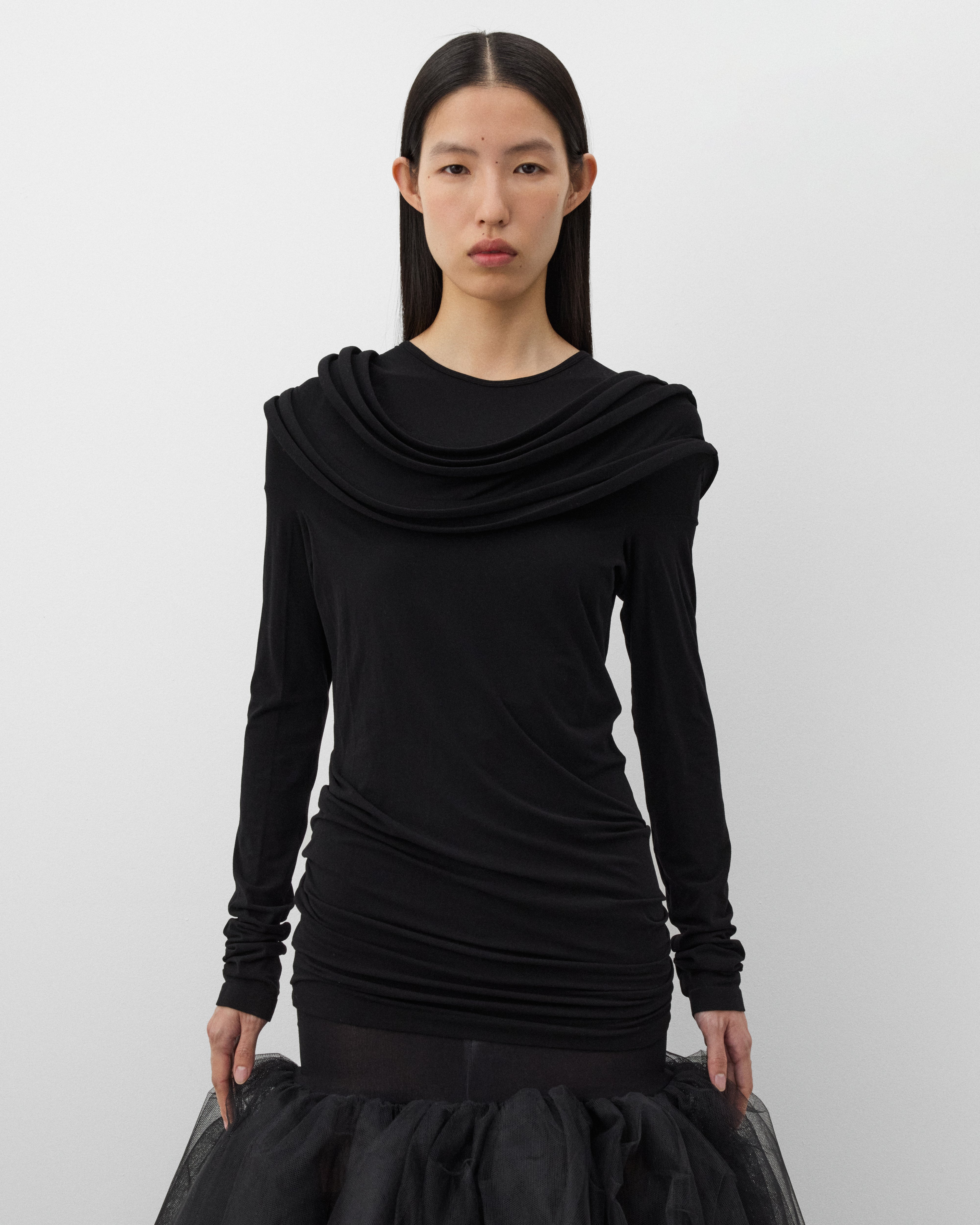 JUNYA WATANABE ギャザードレープチュニック Junya Watanabe | DSMNY E-SHOP