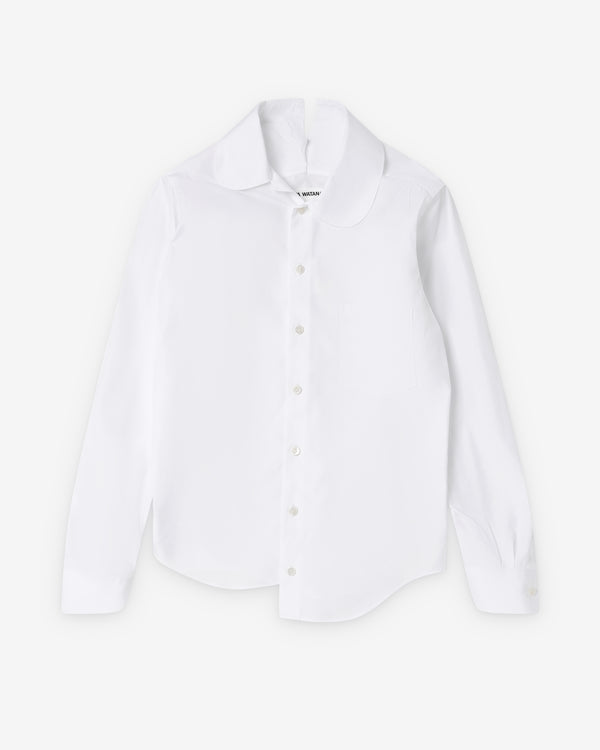 Junya Watanabe - Women's Peter Pan Collar Shirt - (White)